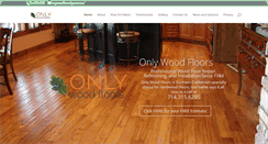 Desktop Screenshot of onlywoodfloors.net